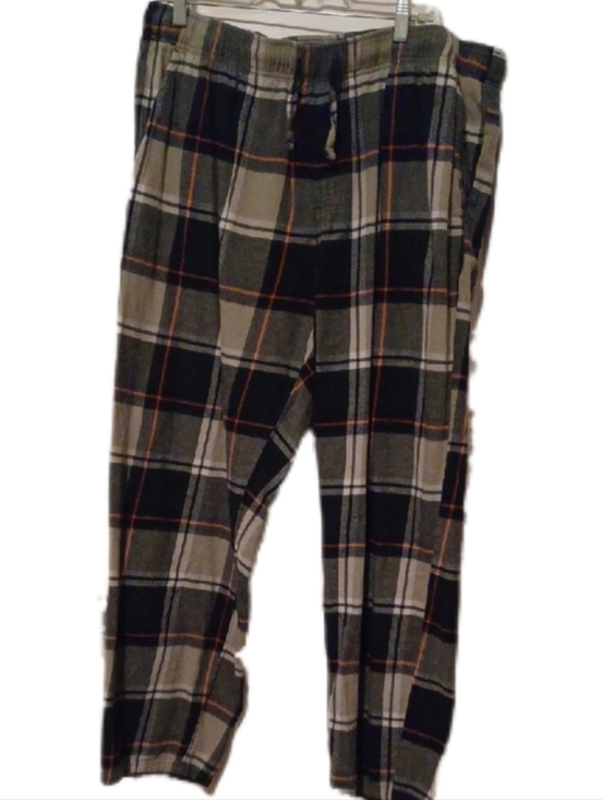 Old Navy Other - --Old Navy Men's Black, Gray & Cream Plaid Sleapwear Pants Size XXLarge Cotton